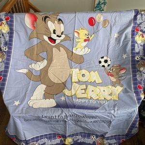 Tom & Jerry Happy To You Children’s duvet cover size 56” by 72”